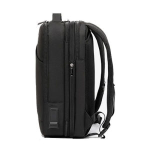 Rucsac laptop 15.6", smart business, expandabil cu deschidere 180 grade, port USB si jack audio, Arctic Hunter, 43x30x15/25 cm, Negru 652 - Img 3