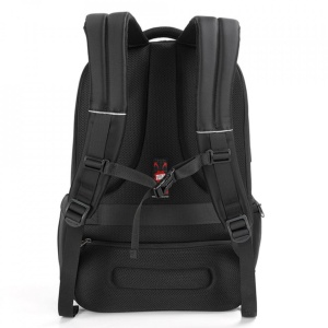 Rucsac laptop 17", smart casual pentru calatorii, expandabil, cu cifru TSA antifurt si port USB, Tigernu, 33x15x48 cm, Negru - Img 7