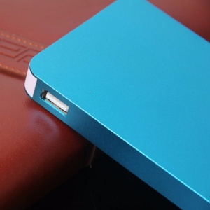 Baterie externa, Escalate, 2xUSB, Metalica, Universala, 10.000 mAh, G1 - Img 4
