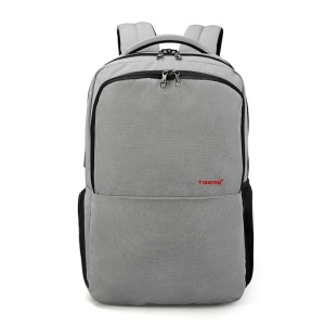 Rucsac laptop 15.6" business casual, impermeabil, cu port USB, Tigernu, 30x16x47 cm, Gri - Img 2