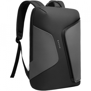 Rucsac laptop 15.6" business, impermeabil cu design plic, Bange, 30.5x18x46 cm, Negru/Gri - Img 2