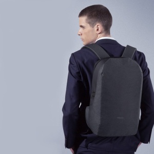 Rucsac laptop 15.6", cu port de incarcare USB, sistem antifurt TSA si deschidere la 180 grade, Kingsons, 31x16x46 cm, Gri inchis - Img 8