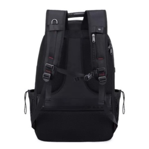Rucsac laptop 15.6", impermeabil, expandabil, pentru excursii, cu compartiment pentru incaltaminte, GETICS, 40x23/31x63 cm, Camuflaj - Img 3
