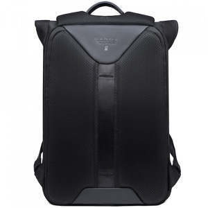 Rucsac laptop 15.6", smart casual, design pelerin, expandabil, impermeabil, BANGE, 48x30x17cm, Negru - Img 5