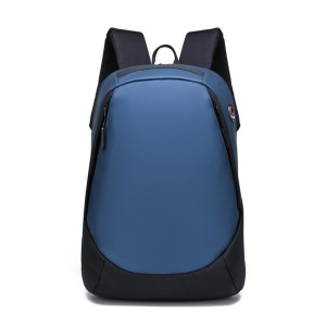 Rucsac multifunctional, pentru activitati sportive sau excursii, cu orificiu casti audio, GETICS, 43x30x14 cm, Albastru