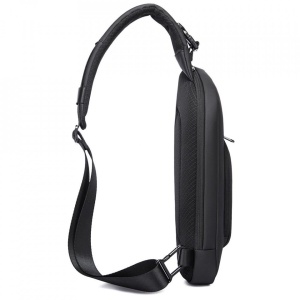 Geanta crossbody ingusta, Bange, 35x4x16 cm, Neagra - Img 2