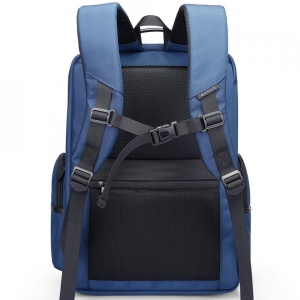 Rucsac laptop 15.6", business, impermeabil cu port USB, BANGE, 46x33x19 cm, Albastru - Img 6