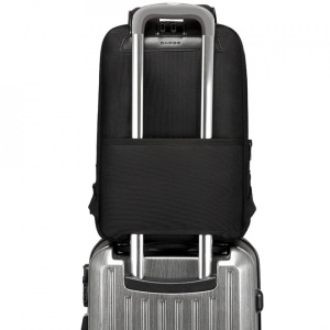 Rucsac laptop 15.6" business ingust, cu port de incarcare USB, Bange, 30x12x43 cm, Negru - Img 6