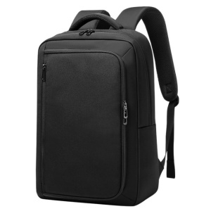 Rucsac laptop 15.6", compact, impermeabil, GETICS, 43x14x28 cm, Negru