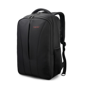 Rucsac laptop 15.6" smart casual, impermeabil, cu port USB, Tigernu, 30x17x48 cm, Negru
