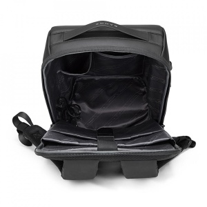 Rucsac laptop 15.6", smart casual, impermeabil cu sistem antifurt, port de incarcare USB, BANGE, 49X33X17 cm, Negru - Img 5