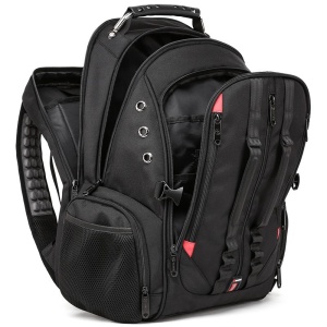 Rucsac laptop 15.6", sport, impermeabil, cu port de incarcare USB si jack audio, BANGE, Negru - Img 3