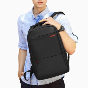 Rucsac laptop 17" smart casual, impermeabil, Tigernu, 49x33x16 cm, Negru - Img 8