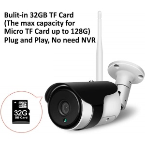 Camera supraveghere exterioara, IP WIFI, tip bullet, comunicare bidirectionala, HD 1920*1080P, 2 MP, carcasa metalica, Escalate G2 - Img 5