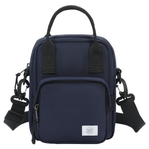 Geanta de umar, de piept sau de mana, sport casual, impermeabila, Tigernu, 16.5x7x20 cm, Albastra