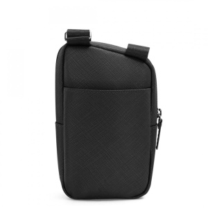 Geanta sport casual de umar sau de piept, TIGERNU, 12x5x19.5 cm, Neagra - Img 6