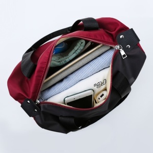 Geanta sport, impermeabila, Escalate, 40x22x18 cm, Rosie - Img 5