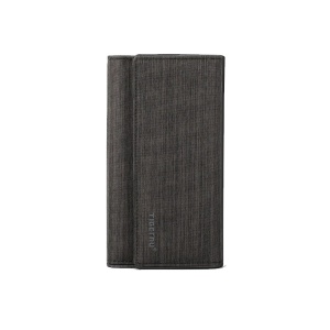 Portofel business pentru carduri pliabil, design slim inalt, TIGERNU, 19.5x1.5x10.5 cm, Maro - Img 2