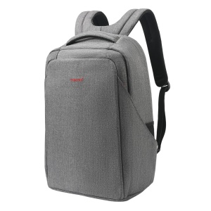 Rucsac laptop 15.6" smart casual, cu port USB si design antifurt, Tigernu, 32x16x49 cm, Gri - Img 1