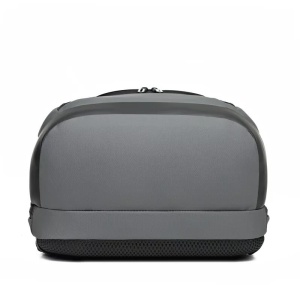 Rucsac laptop 15.6" smart, impermeabil, cu port de incarcare USB, GETICS, 31x16x46 cm, Gri - Img 8