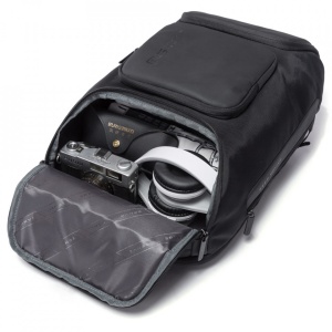 Rucsac laptop 15.6", sport, impermeabil, cu port de incarcare USB, BANGE, Negru - Img 3