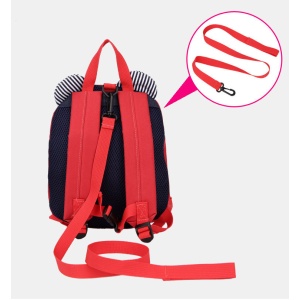 Rucsac multifunctional pentru prescolari, GETICS, Rosu - Img 3