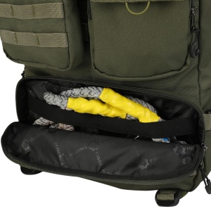 Rucsac pentru calatorii versatil de 28 L, impermeabil, compartiment pentru laptop 17.3", Tigernu, 34x22x49 cm, Verde - Img 5