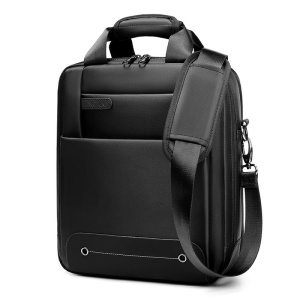 Geanta business pentru barbati, GETICS, 21x8x26 cm, Neagra
