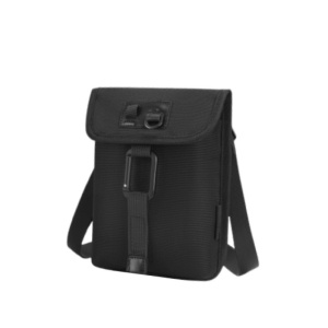 Geanta sport casual de umar sau de piept, TIGERNU, 19.5x3x15 cm, Neagra