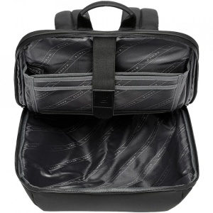Rucsac laptop 15.6" business, impermeabil cu design plic, Bange, 30.5x18x46 cm, Negru - Img 3