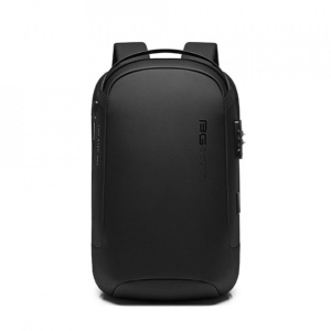 Rucsac laptop 15.6", casual, impermeabil, cu sistem antifurt, port de incarcare USB, BANGE, 48x15x32 cm, Negru - Img 2