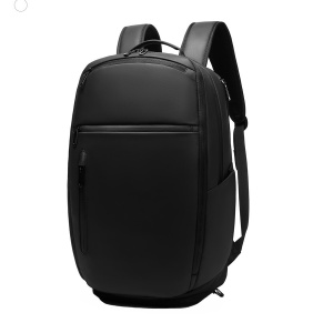 Rucsac laptop 15.6", expandabil, cu buzunar pentru incaltaminte, GETICS, 51x16x33 cm, Negru