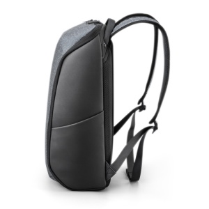 Rucsac laptop 15.6", structura 3D pliabila, cu port incarcare USB, Kingsons, 48x28x16 cm, Albastru - Img 5