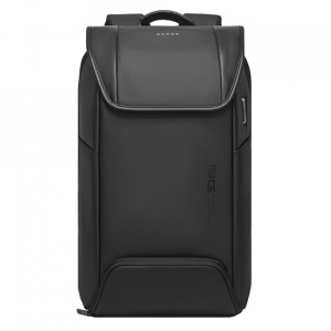 Rucsac laptop 15.6", unisex, smart business, impermeabil, cu lacat TSA si port USB, BANGE, 47x30x15 cm, Negru - Img 2