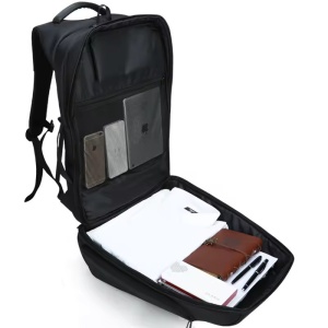 Rucsac laptop 17", business pentru calatorii, cu port de incarcare USB, VGOAL, 32.5x20x48 cm, Negru - Img 4