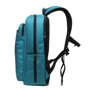 Rucsac laptop 17" casual pentru calatorii, impermeabil, cu buzunar antifurt, Tigernu, 47x30x18 cm, Albastru - Img 3