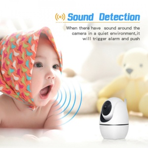 Camera inteligenta pentru supraveghere bebelusi IP WIFI, comunicare bidirectionala, fullHD 1920*1080P 2 MP, Escalate G2 - Img 3