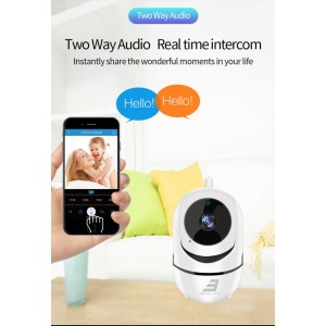 Camera supraveghere cu inteligenta artificiala IPCTV WIFI, Escalate,comunicare bidirectionala, night vision fullHD 1920*1080P 2 MP G2 - Img 7