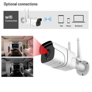 Camera supraveghere exterioara, IP WIFI, tip bullet, comunicare bidirectionala, HD 1920*1080P, 2 MP, Escalate G2 - Img 4