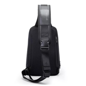 Geanta crossbody, de umar sau de mana minimalista, business casual, Bange, 33x20x11 cm, Albastra - Img 7