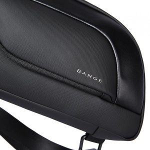 Geanta crossbody ingusta, Bange, 35x4x16 cm, Neagra - Img 5