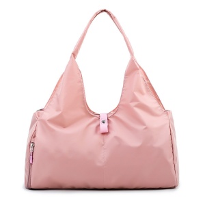 Geanta sport, impermeabila, cu compartiment pentru incaltaminte, Escalate, 48x25x21 cm, Roz - Img 2