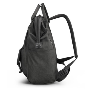 Rucsac dama 14", multifunctional, impermeabil cu buzunar antifurt, Tigernu, 25x16x38 cm, Negru oxford - Img 6