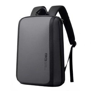 Rucsac laptop 14", smart busines minimalist, BANGE, 30x14.5x43.5 cm, Gri - Img 1