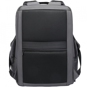 Rucsac laptop 15.6", business, impermeabil cu port USB, BANGE, 46x33x19 cm, Gri - Img 5