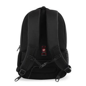 Rucsac laptop 15.6", casual, impermeabil, cu buzunar antifurt, Tigernu, 48x33x15 cm, Negru/Portocaliu - Img 8