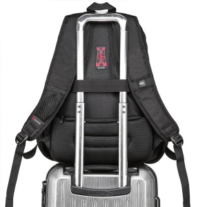 Rucsac laptop 15.6", sport, impermeabil, cu port de incarcare USB si jack audio, BANGE, Negru - Img 6