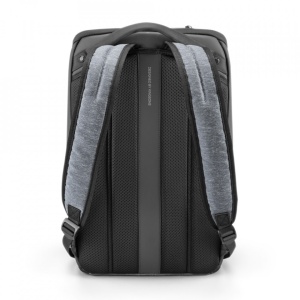 Rucsac laptop 15.6", structura 3D pliabila, cu port incarcare USB, Kingsons, 48x28x16 cm, Albastru - Img 6