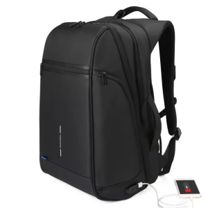 Rucsac laptop 17", business pentru calatorii, cu port de incarcare USB, VGOAL, 32.5x20x48 cm, Negru - Img 5