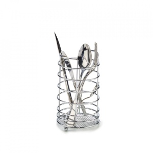 Set 3 accesorii pentru depozitare in bucatarie din metal cromat, Escalate, 13x32x23.5 cm - Img 4